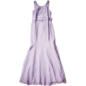 CHIFFON & CHARMEUSE FORMAL DRESS